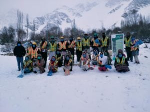 <p>Avalanche rescue training in Chitral [image courtesy: AKAH-P]</p>