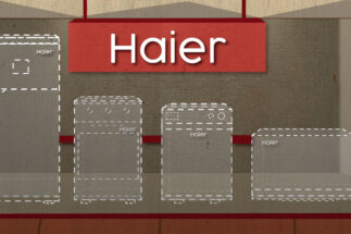 illustration of Haier products