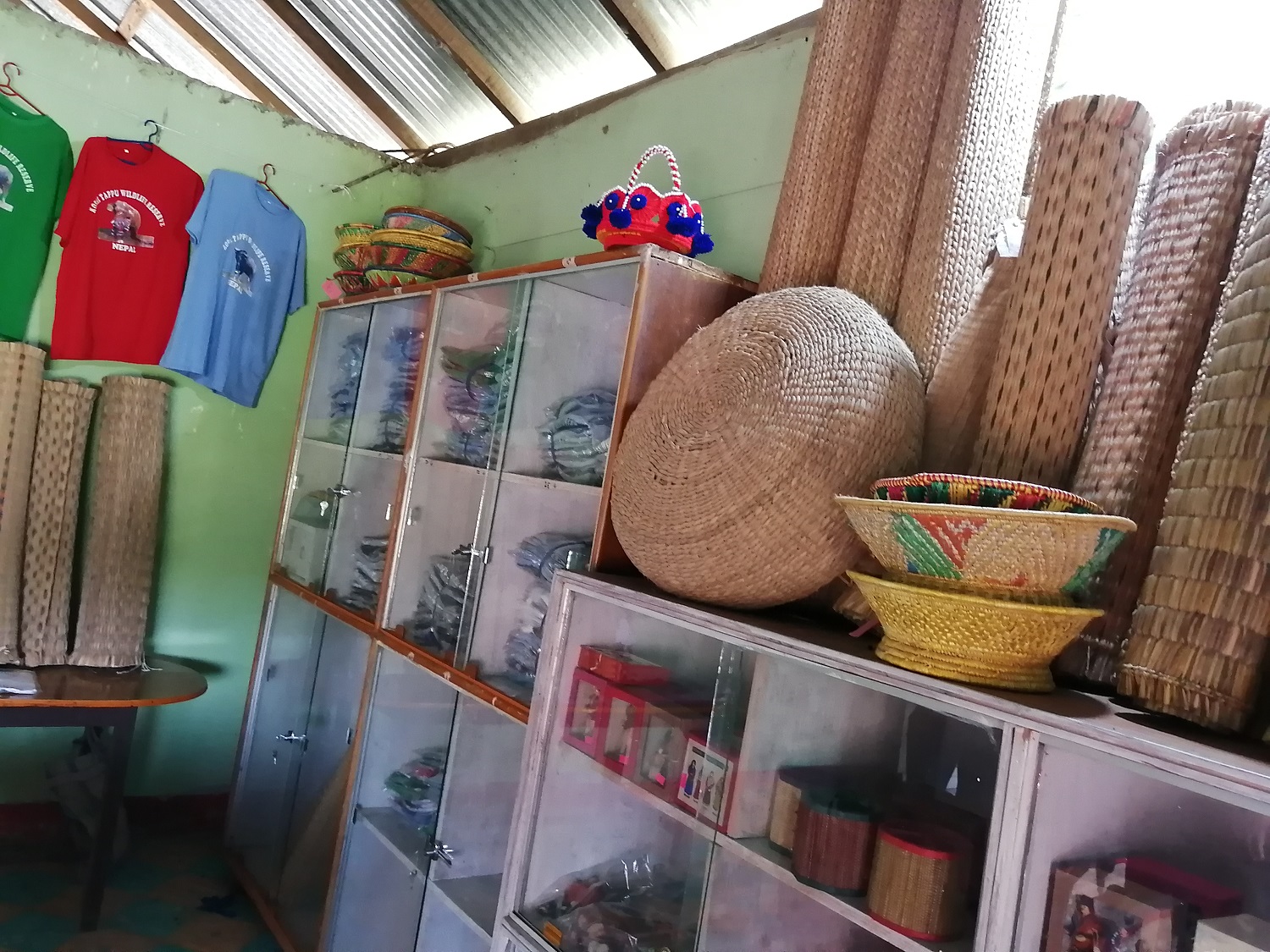 Inside the souvenir shop [image by: Birat Anupam]