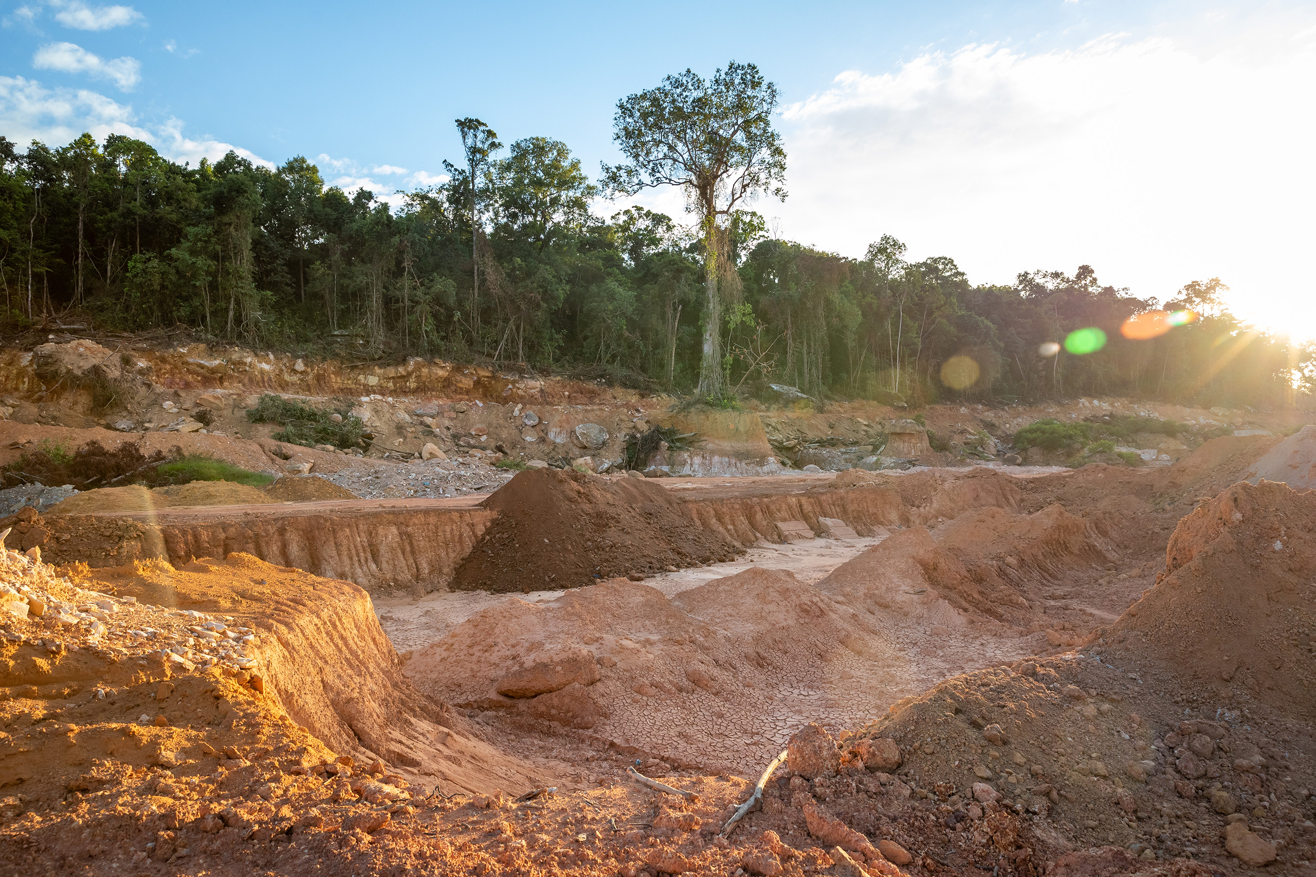 Yeejia is carrying out massive earthworks within its tourism concession in Ream National Park