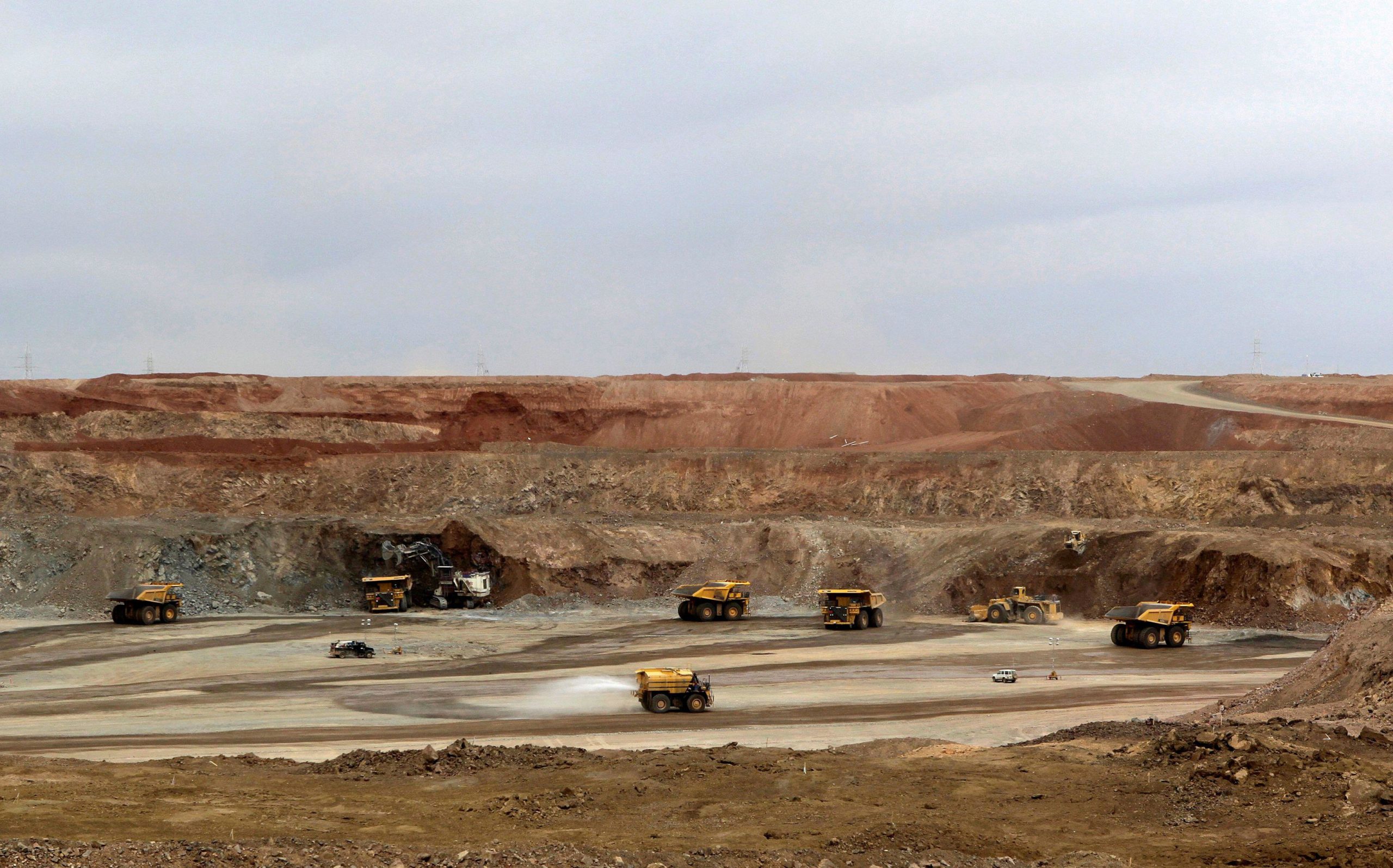 <p>The Oyu Tolgoi copper mine in Mongolia’s South Gobi region in 2012 [Image: Reuters/David Stanway/Alamy]</p>