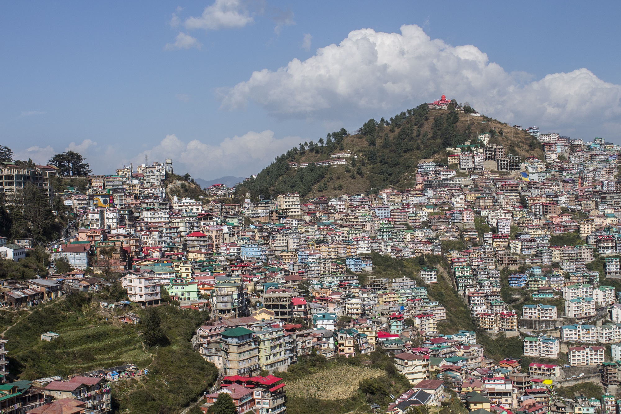 <p>Himachal Pradesh&#8217;s capital Shimla [Image by: Lou Del Bello]</p>