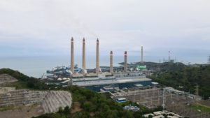 The China-funded Suralaya coal-fired power plant started operating in 1985