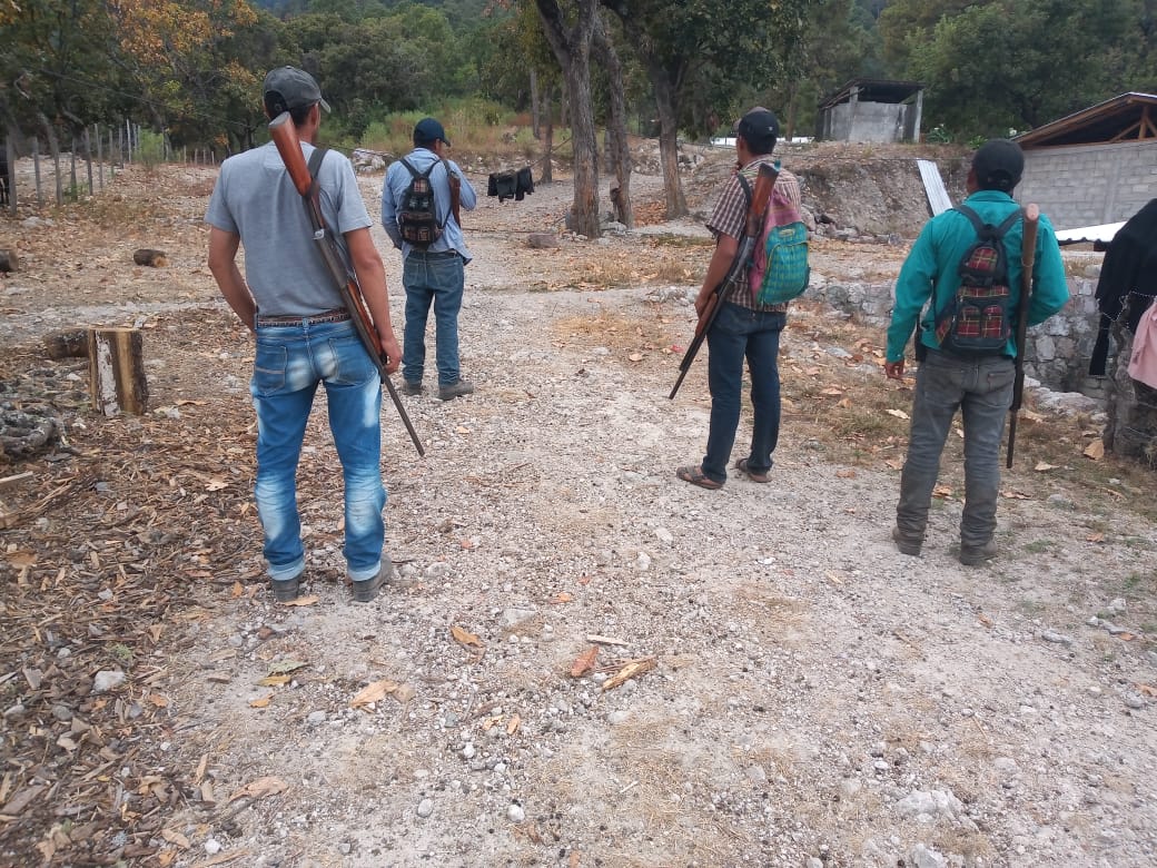Policía comunitaria de San Miguel Totolapan