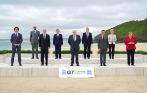 G7 leaders meet in the UK ahead of COP26 summit