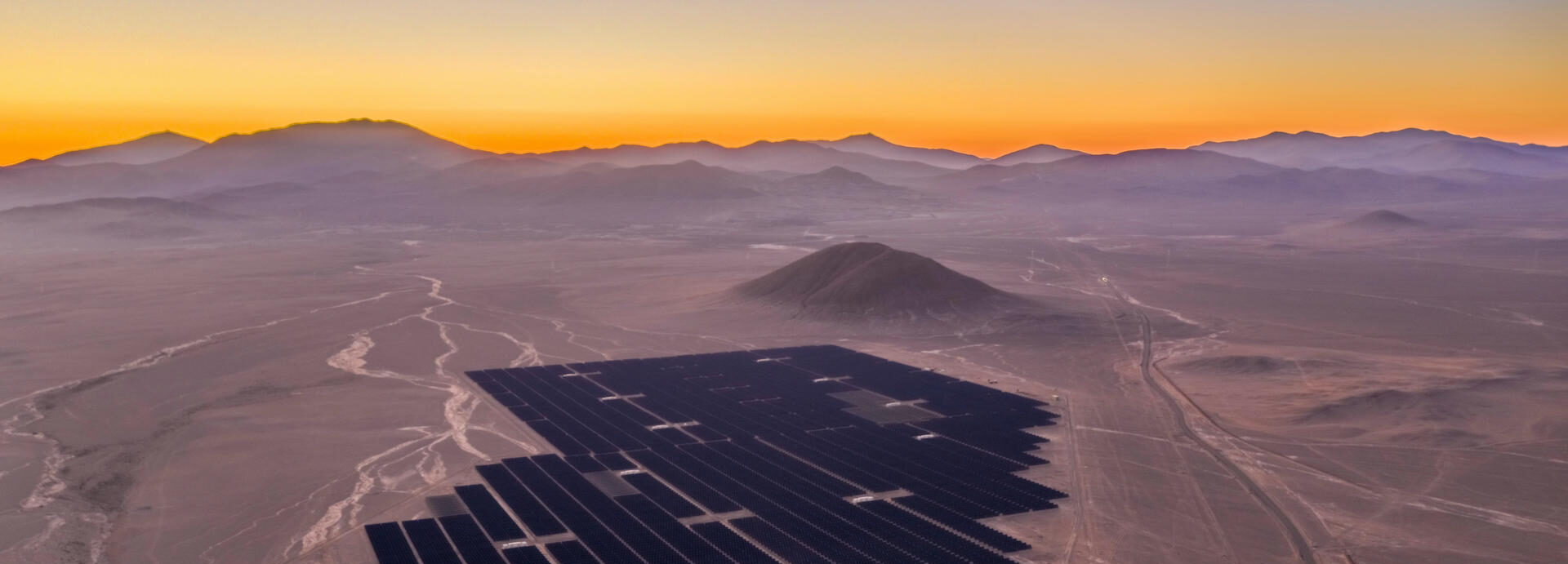 <p>A solar plant in Chile&#8217;s Atacama desert. Chile is one of the Latin American countries leading the transition to zero emissions energy sources (image: Alamy)</p>