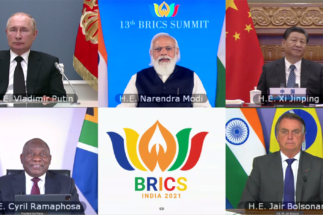 Líderes de los países del bloque BRICS