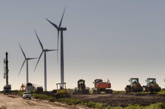 <p>Molinos de viento en un campo en Tarariras, en el sur del departamento de Colonia, Uruguay (Imagen: <span id="automationNormalName">Picardo Photography</span> / Alamy)</p>