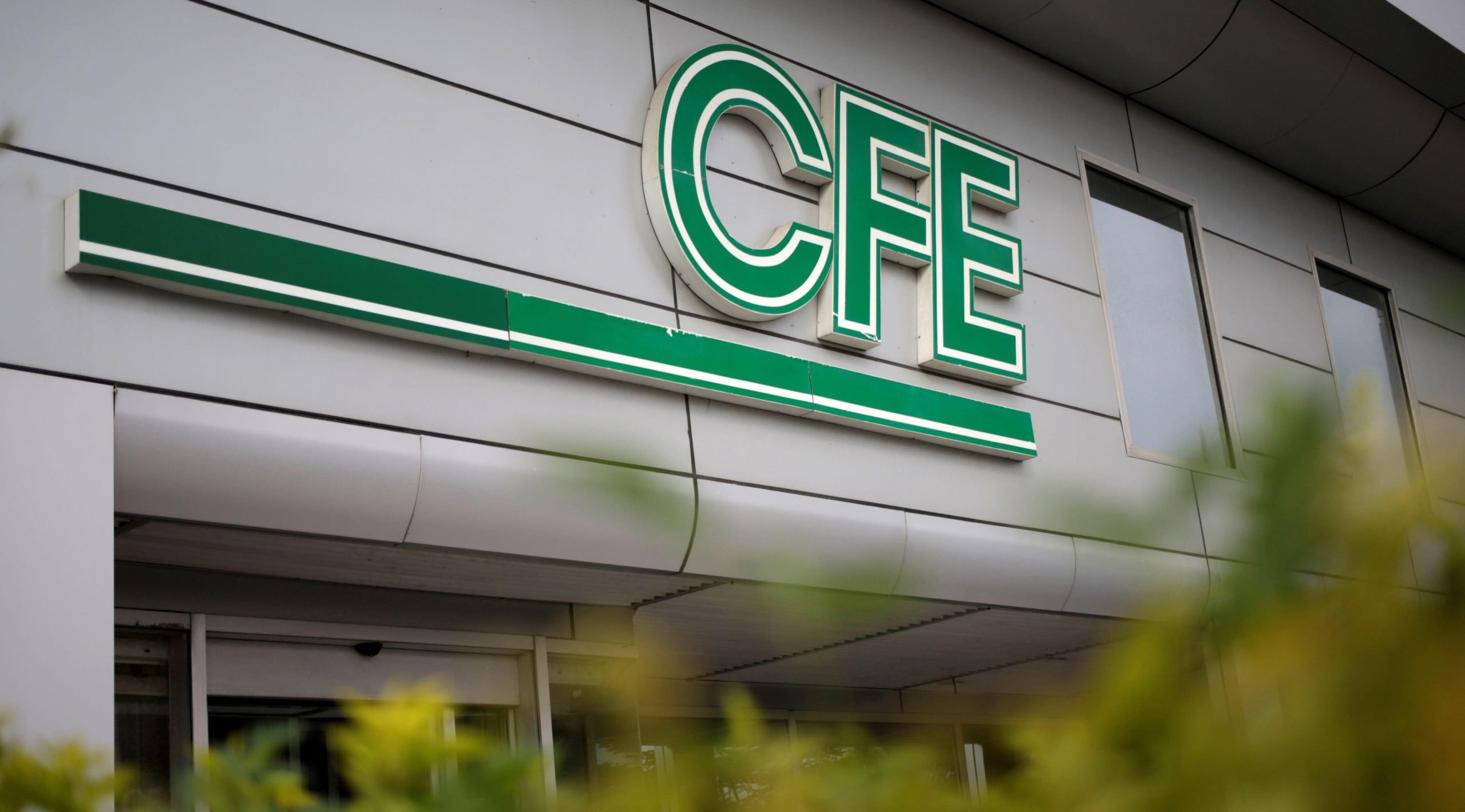 cfe logo on a building