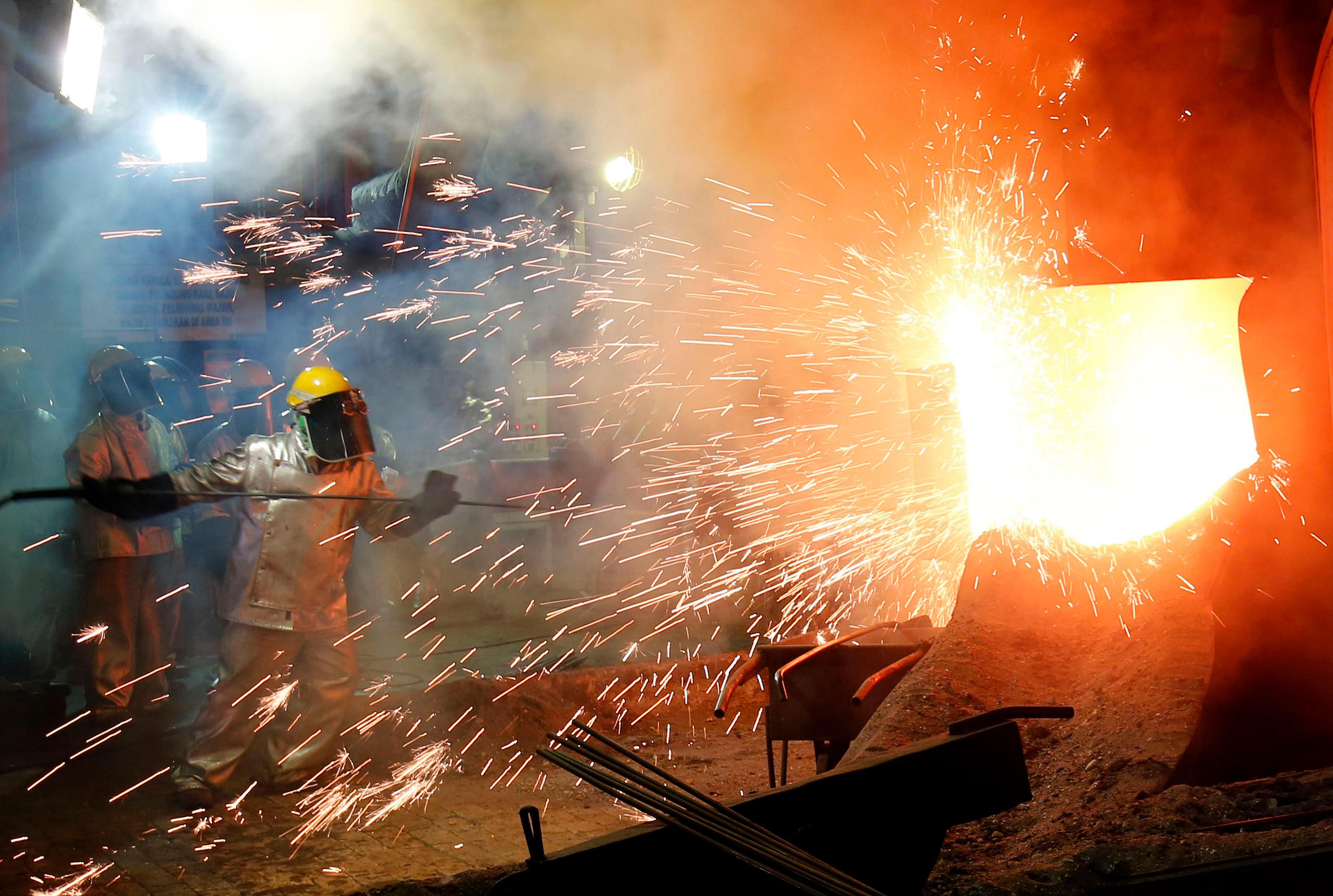 <p>A nickel processing plant in Southeast Sulawesi, Indonesia (Image: Dadang Tri / Alamy)</p>