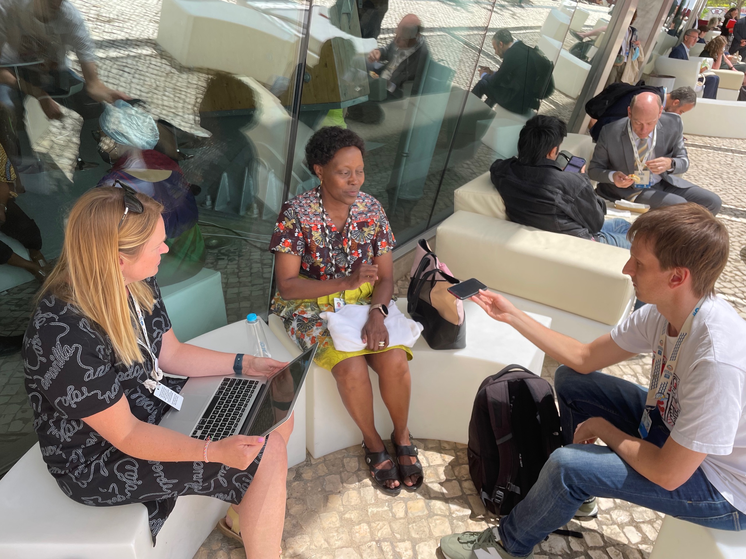 Elizabeth Mrema interview at 2022 UN ocean conference