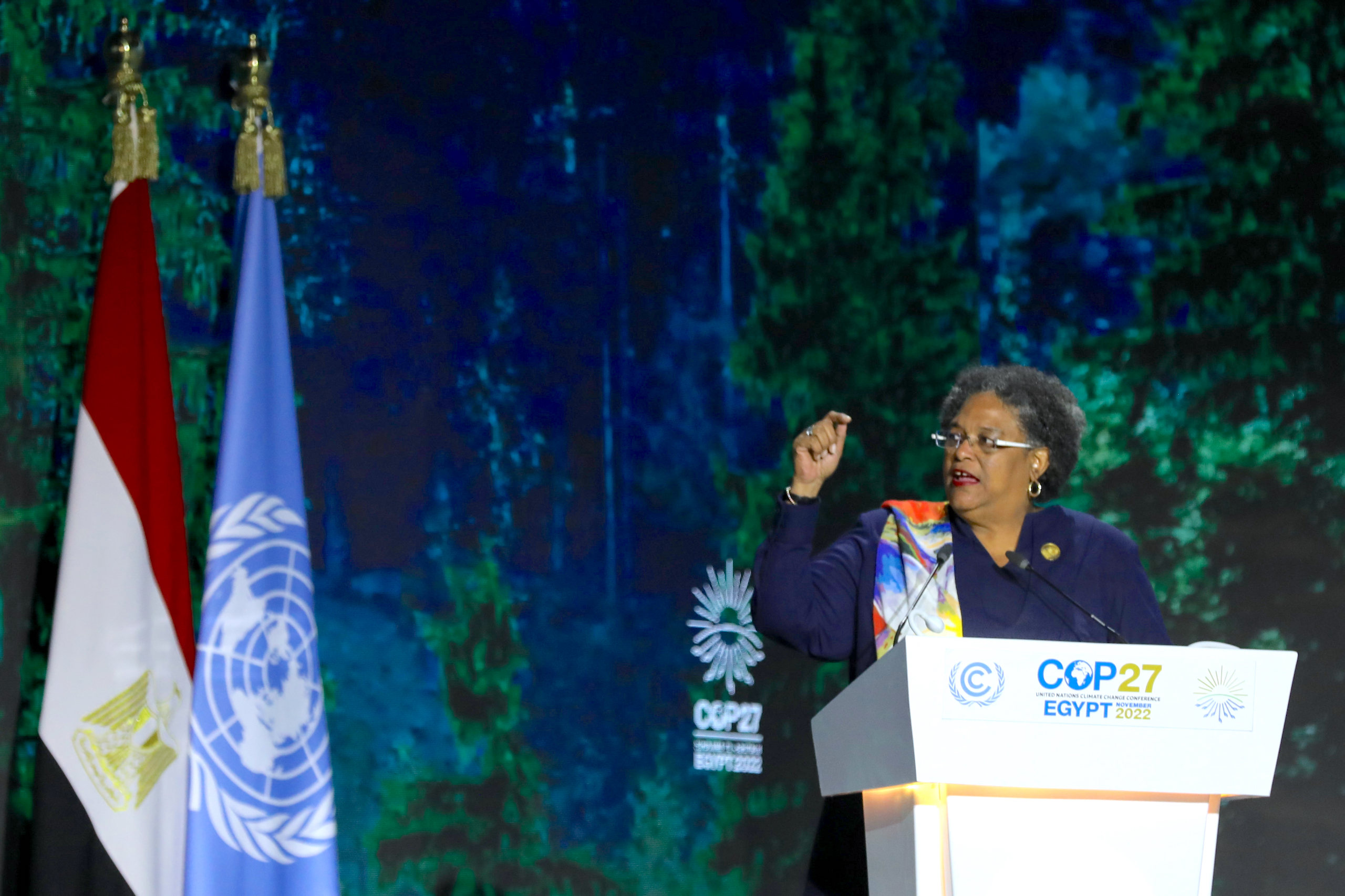  Mia Mottley at COP 27