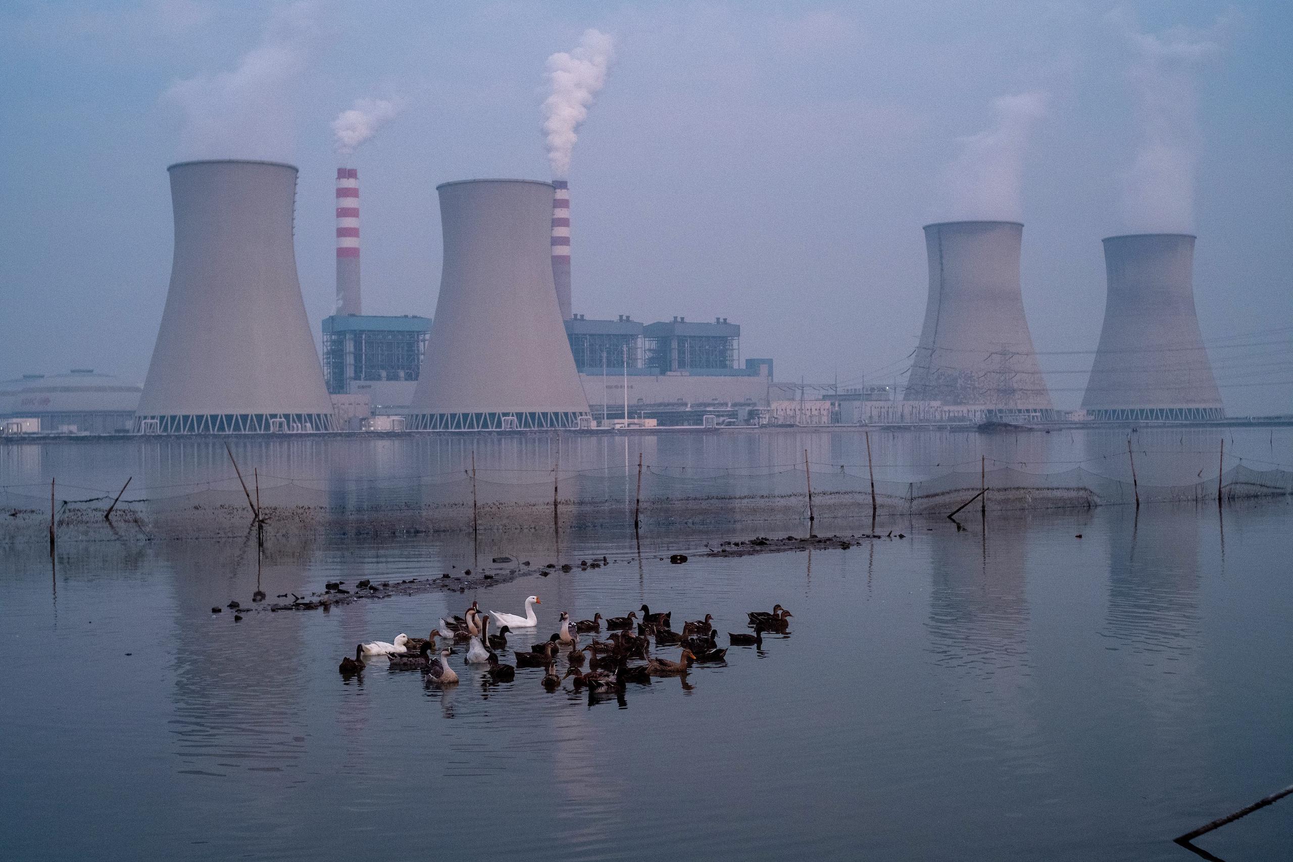 <p>天津的一个发电厂。图片来源：Alamy</p>