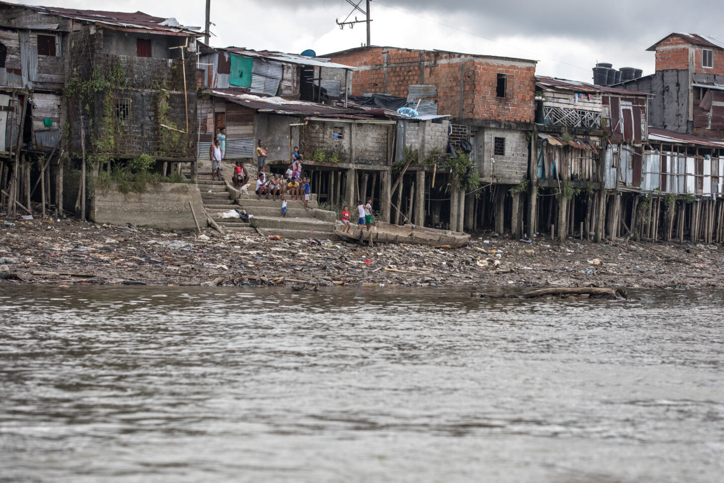 Comunidades ribeirinhas em Chocó