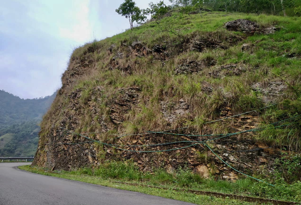Private piped water connection from Tuk khola (small river), one of Sumbuk ward’s main water sources