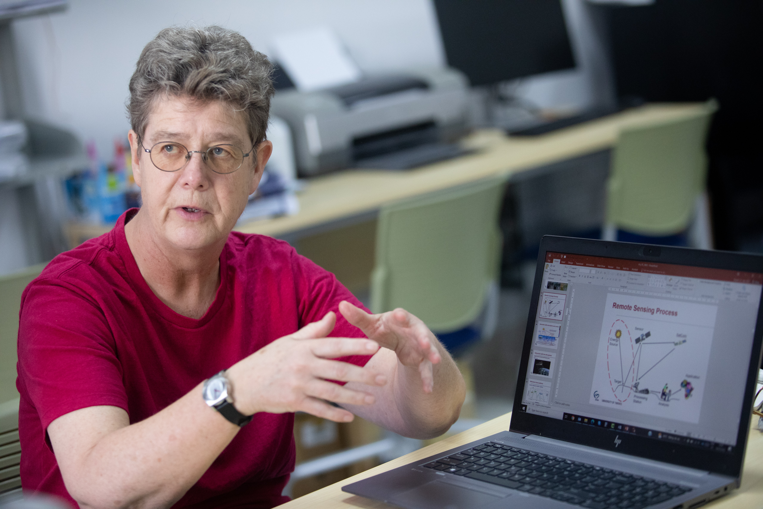 Dutch expert in natural resources management Iris van Duren, who partnered with Tuan to research sustainable shrimp farming in the Mekong Delta 