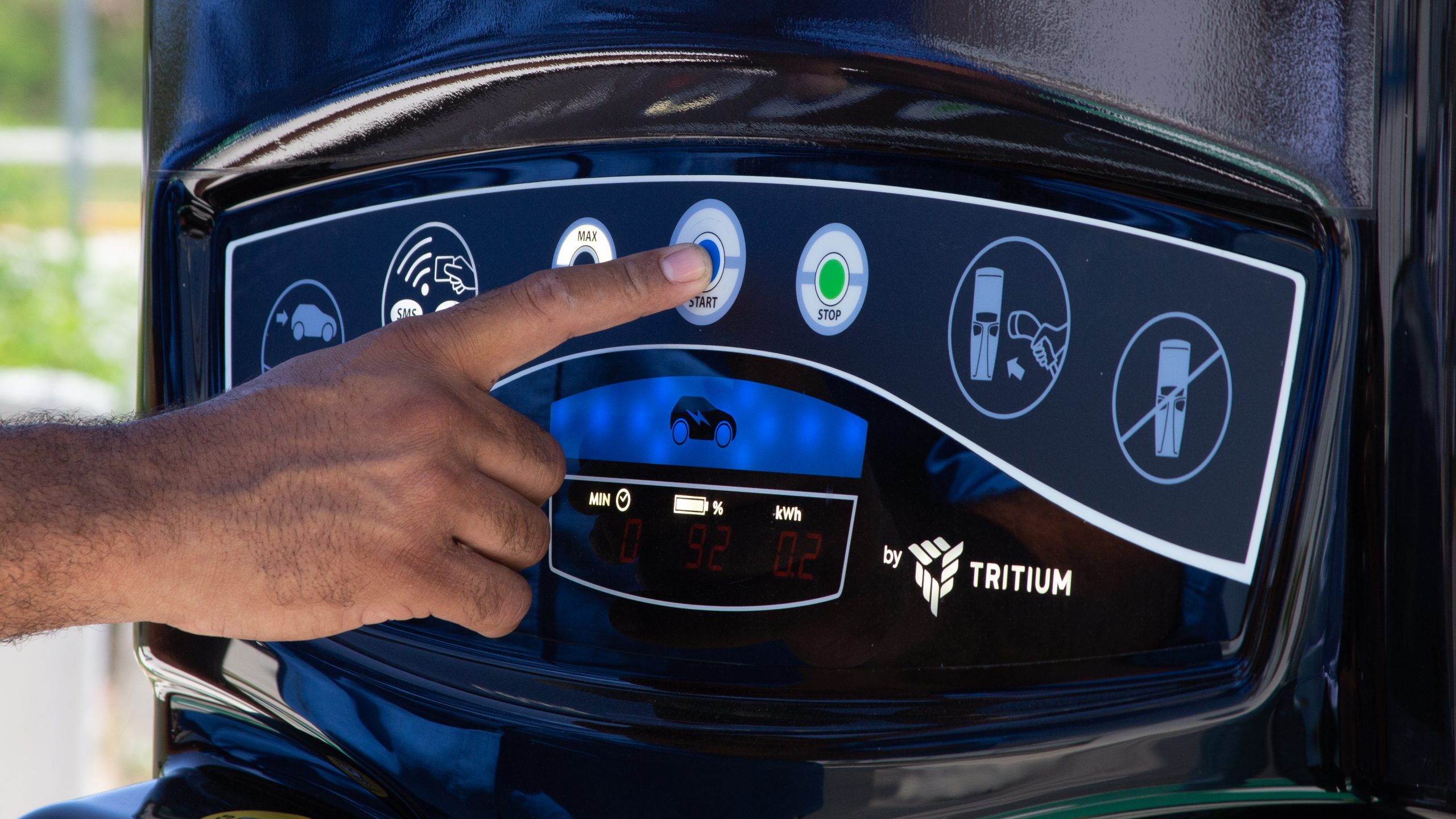 Pontos de recarga para veículos elétricos