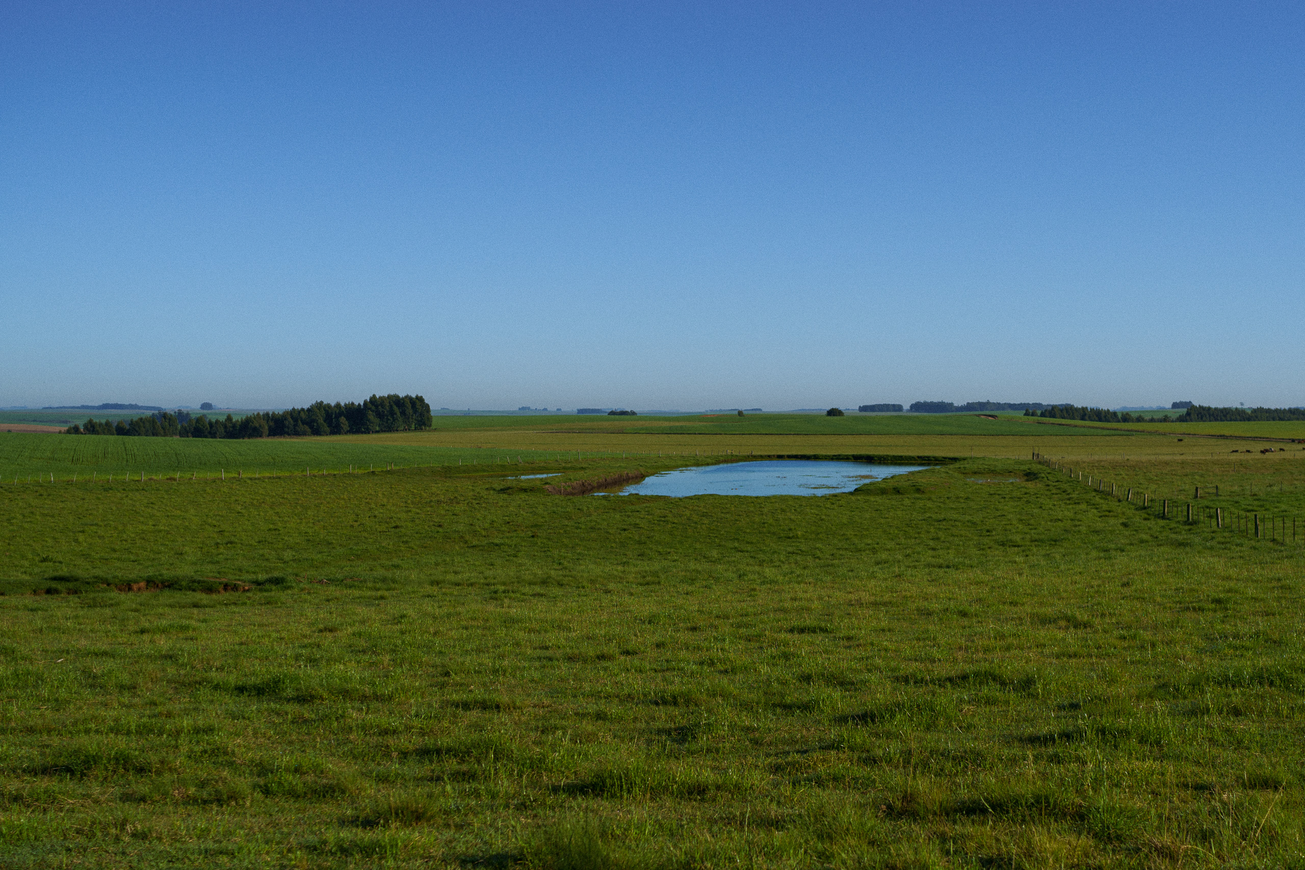 Açude em Tupanciretã, Rio Grande do Sul