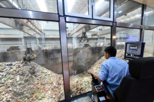 <p>A waste-to-energy incinerator in Nanjing, Jiangsu province (Image: Alamy)</p>