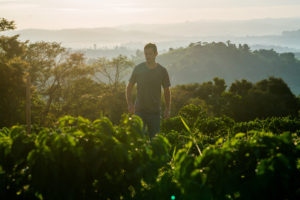 <p>Felipe Barretto Croce, owner of Fazenda Ambiental Fortaleza in Mococa, in Brazil’s São Paulo state. With extreme weather becoming more frequent, coffee production in Brazil is likely to be severely affected. (Image: FAF)</p>