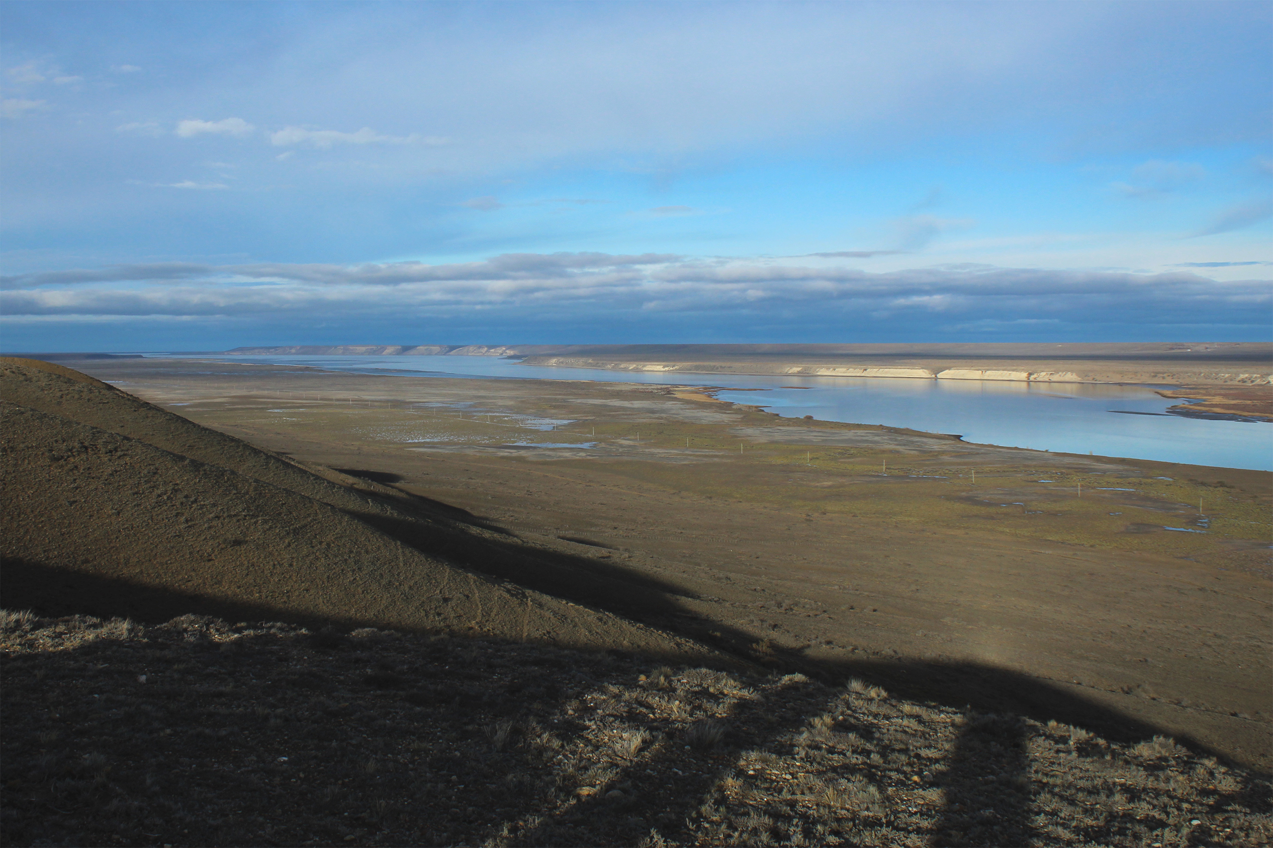 Rio Santa Cruz, na Patagônia argentina