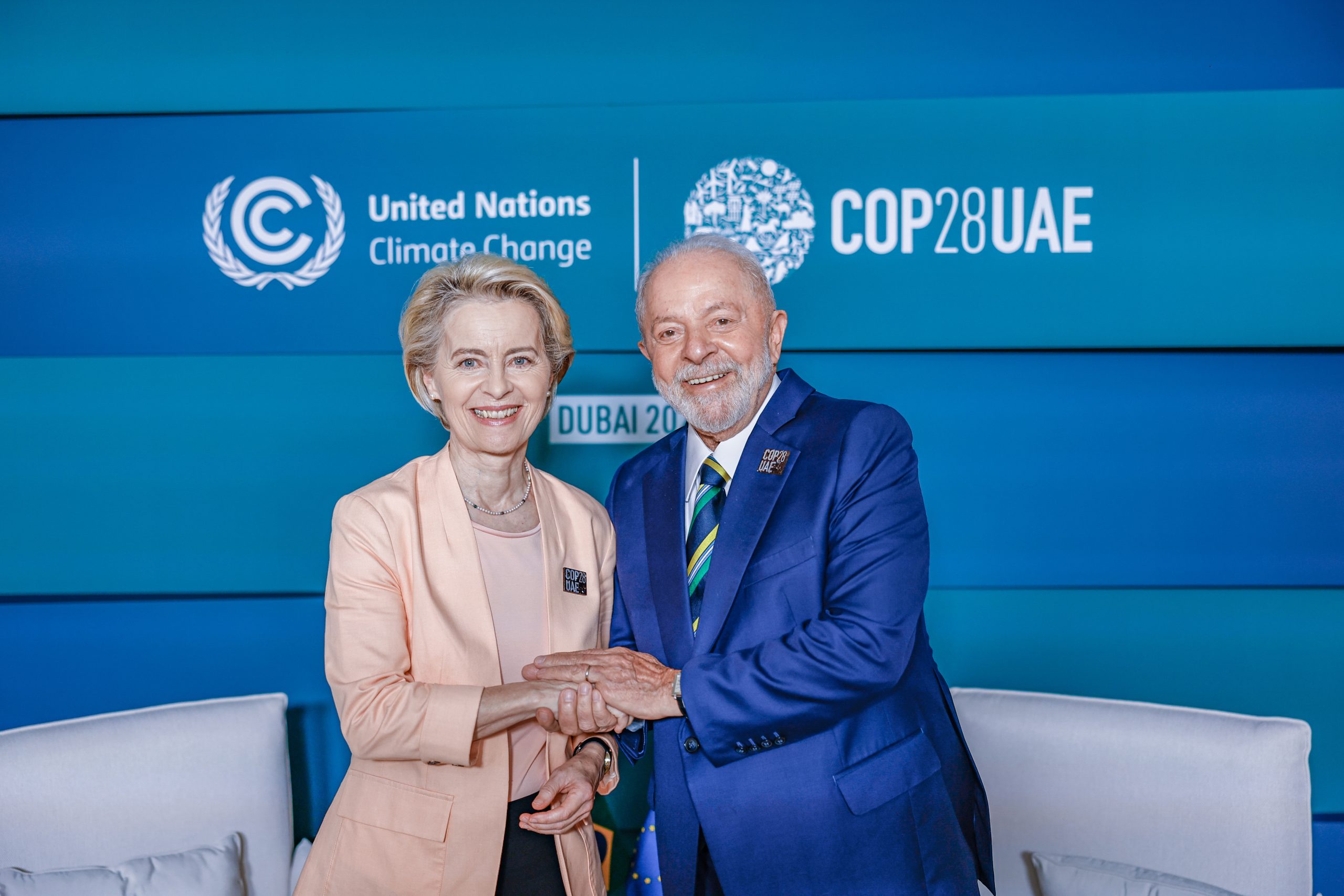 Ursula von der Leyen and President Lula