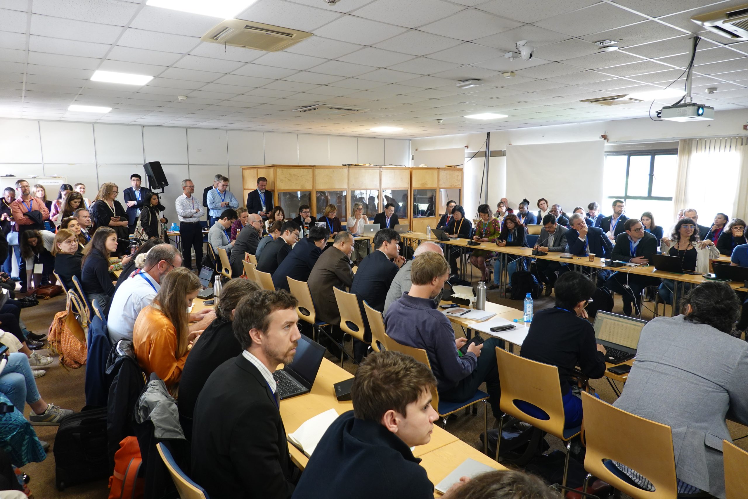 large group seated in a conference