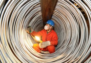 <p>Eradicating planet-heating emissions from China&#8217;s steel sector while maintaining the socio-economic wellbeing of the people it employs will be a complex balancing act (Image: Alamy)</p>