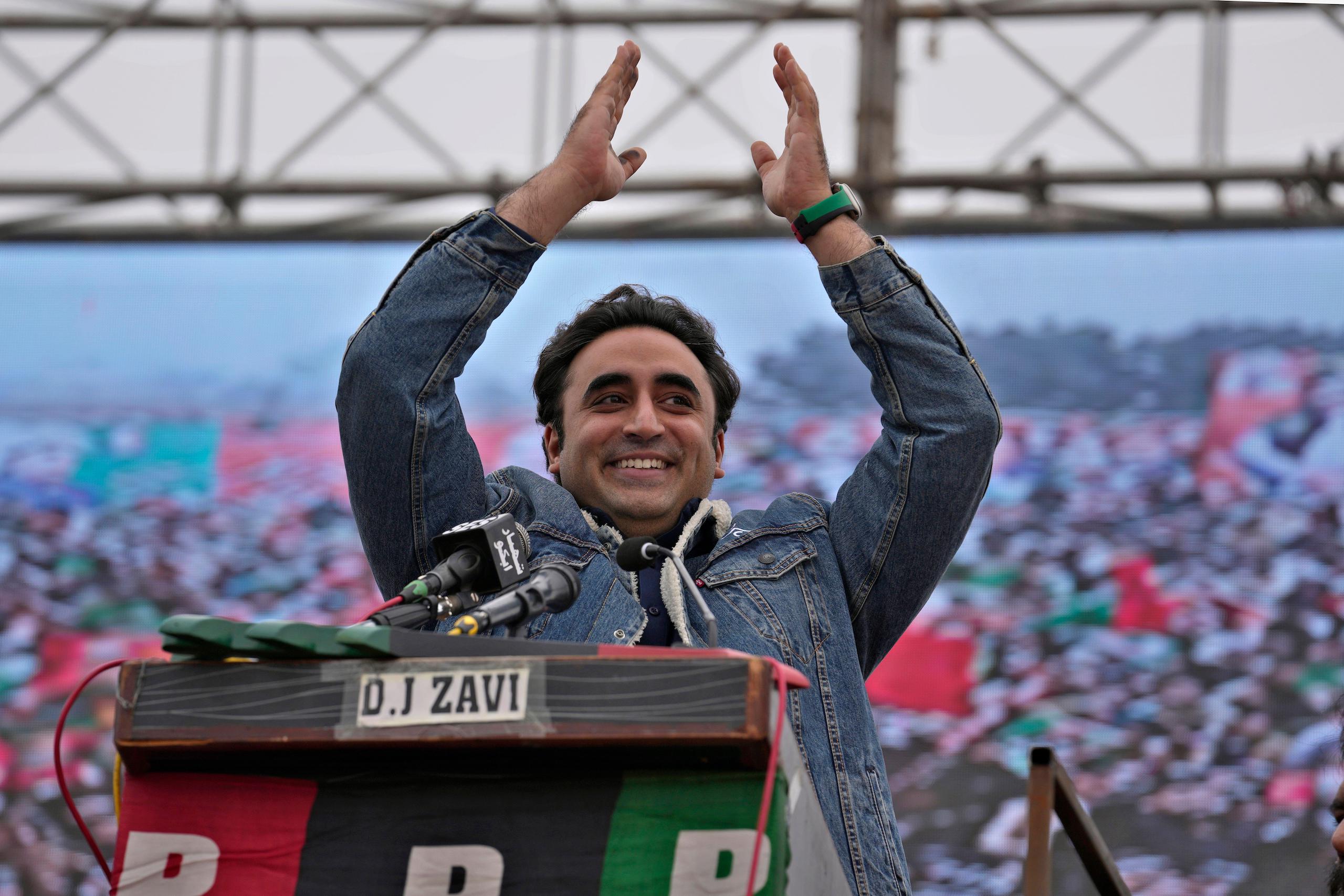 Pakistani politician Bilawal Bhutto