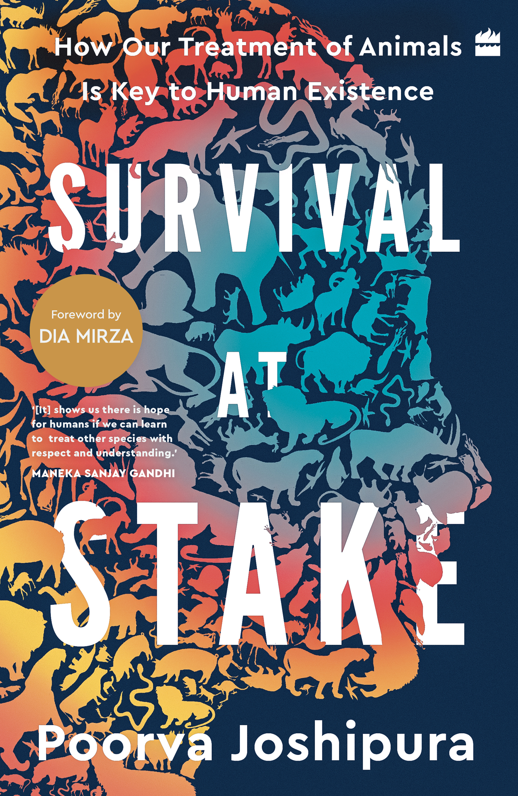 Book cover: Survival at Stake by Poorva Joshipura 