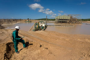 <p>A titanium minerals mine operated by Irish company Kenmare Resources in Moma, on the east coast of Mozambique. At Makanjira in neighbouring Malawi, similar mining is yet to begin. (Image: Alamy)</p>