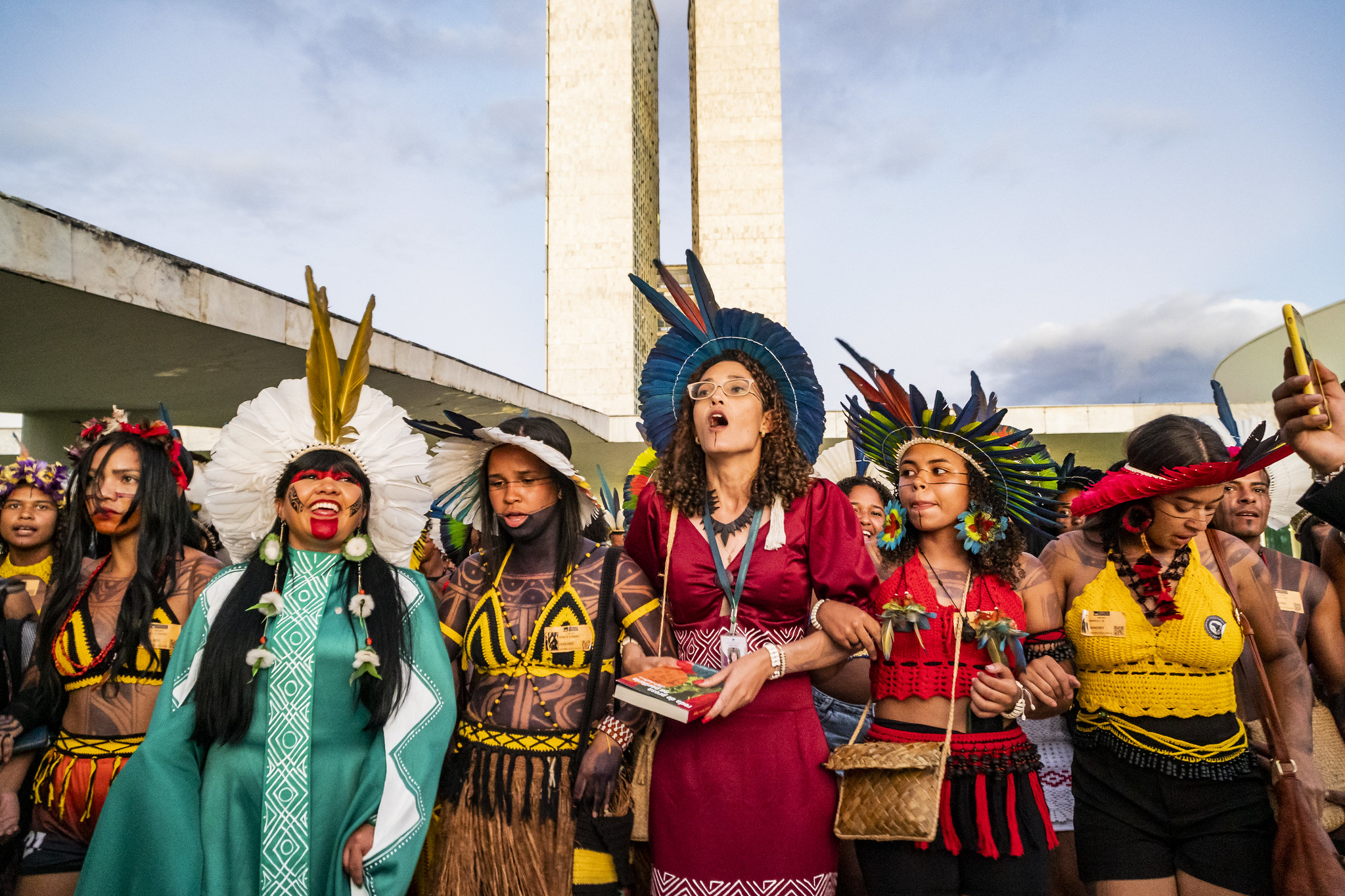 group of women dressed in traditional clothes