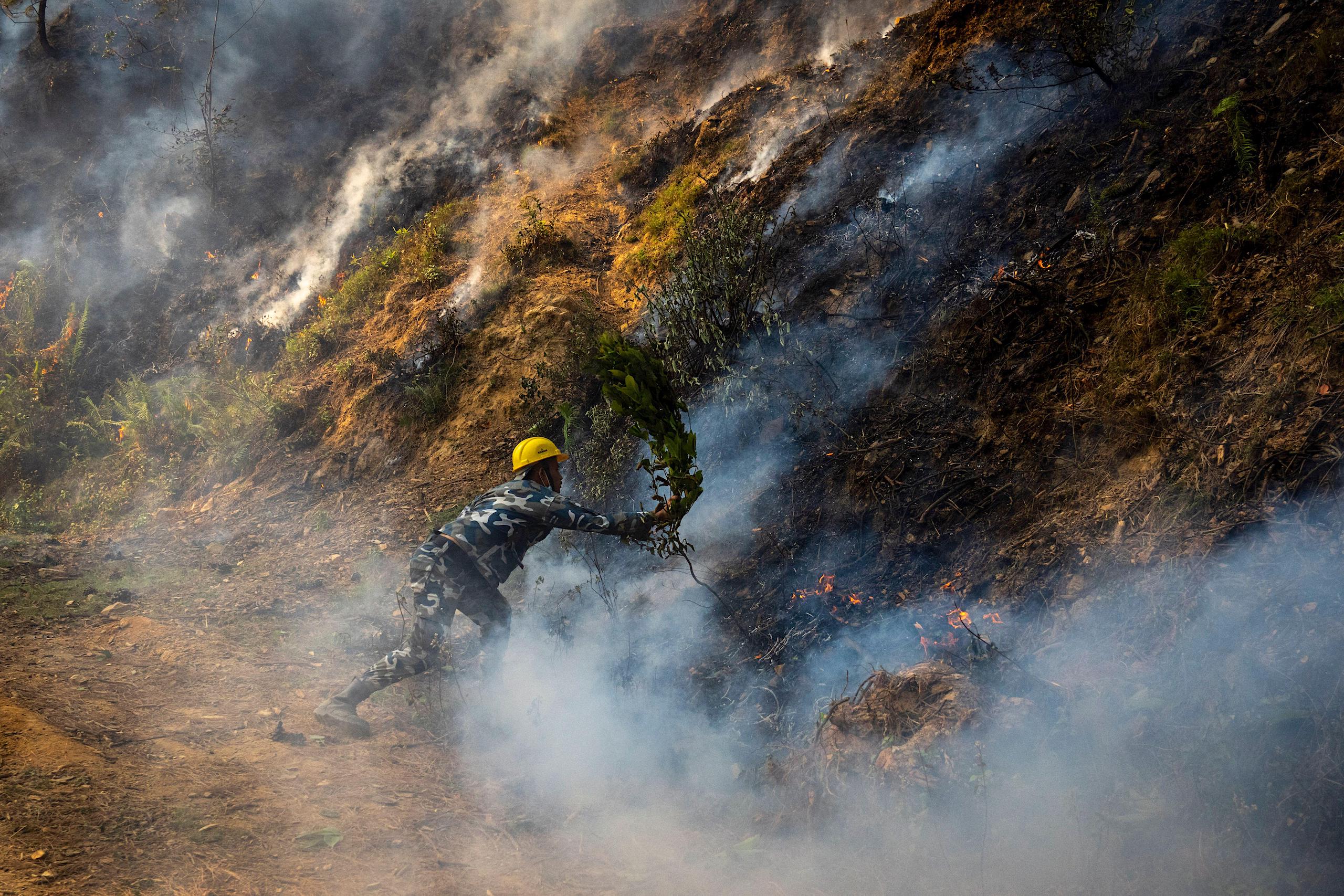 <p>As Nepal struggles with climate-induced disasters, its financial institutions must start taking an active interest in dealing with the crisis (Image: Sunil Sharma / ZUMA Press / Alamy)</p>