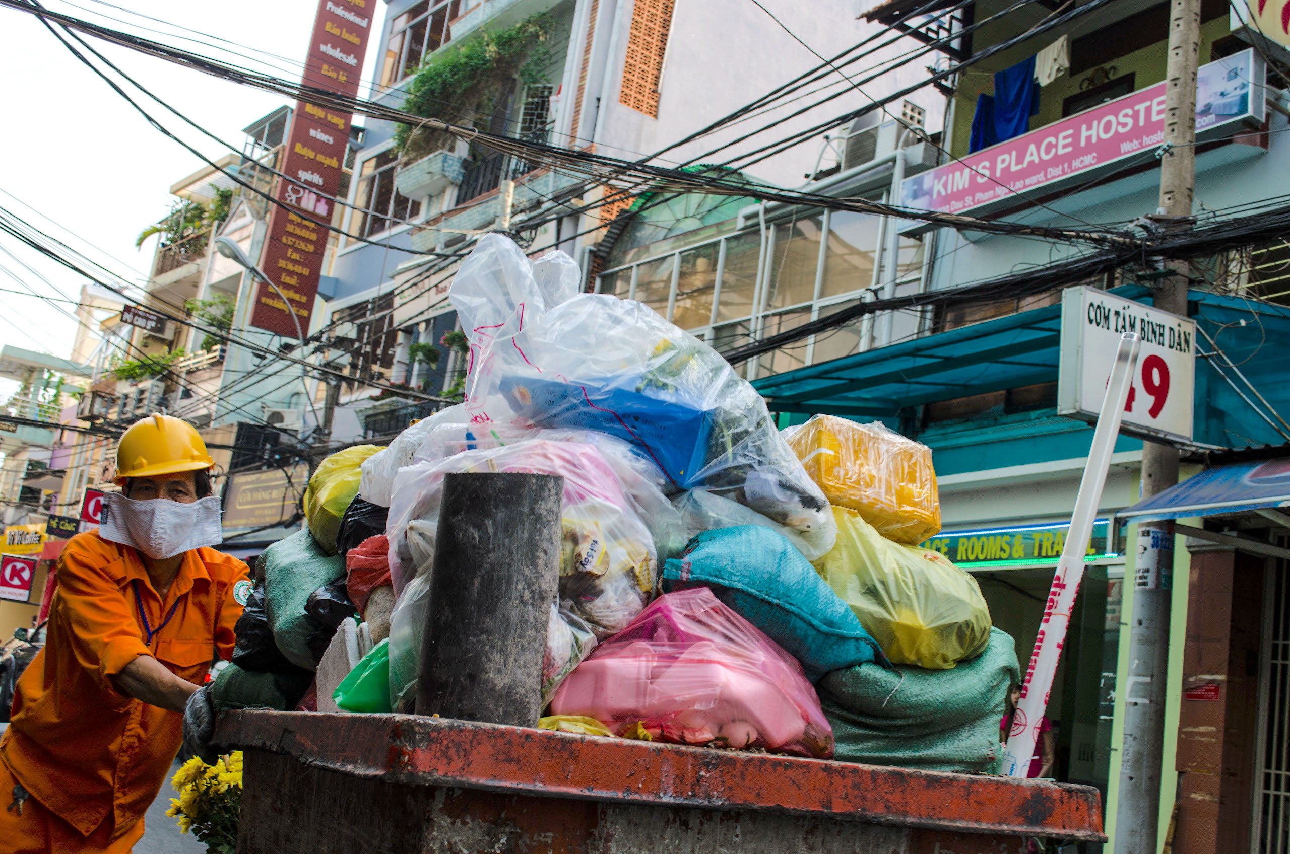 <p>Vietnam produces around 68,000 tonnes of solid waste every day (Image: Brian Atkinson / Alamy)</p>