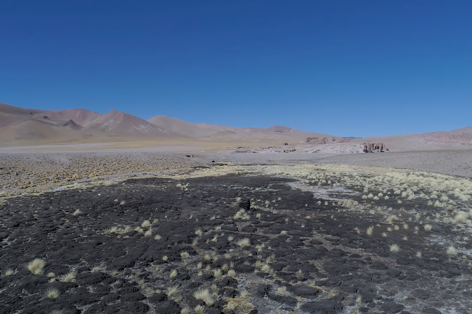 vega seca de un río