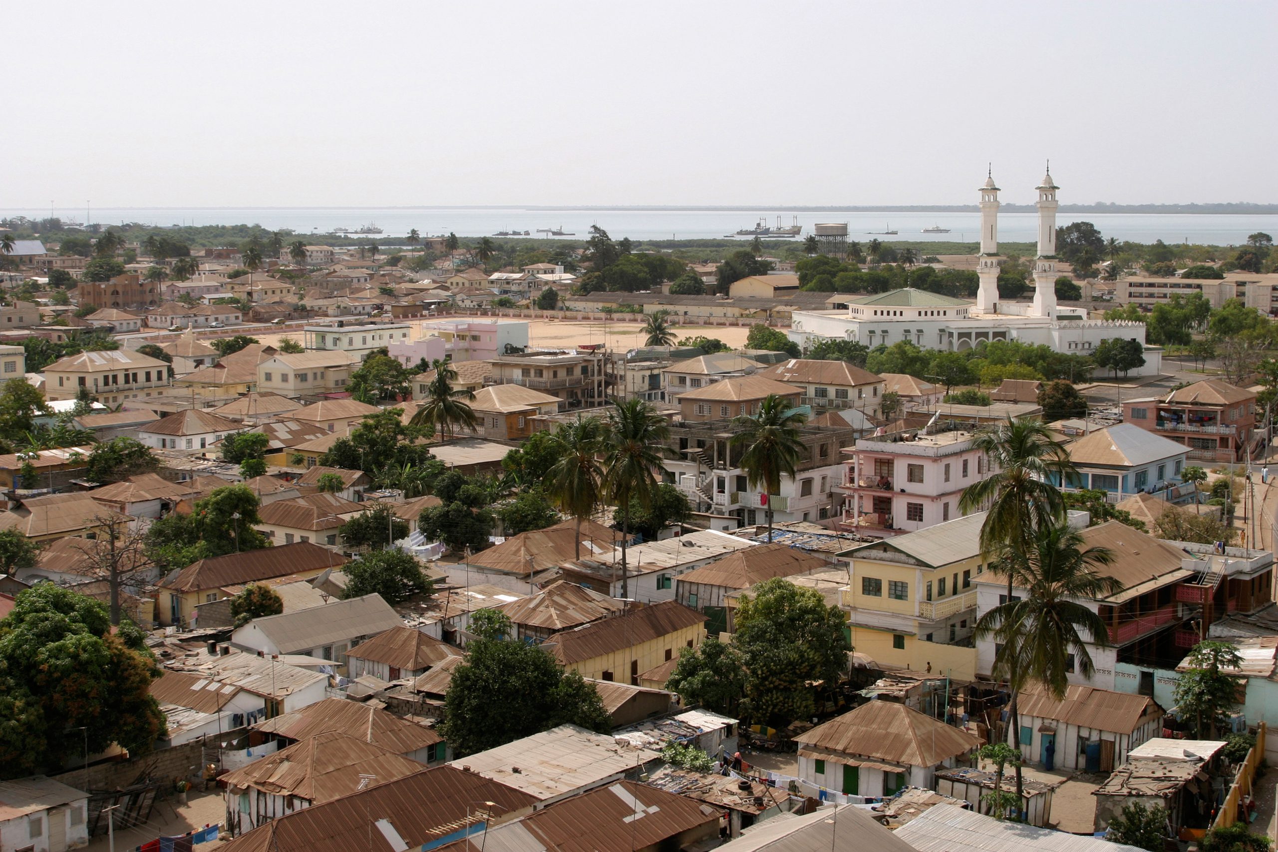 <p>The Gambia’s low-lying capital, Banjul, is increasingly vulnerable to rising sea levels (Image: travelib prime / Alamy)</p>