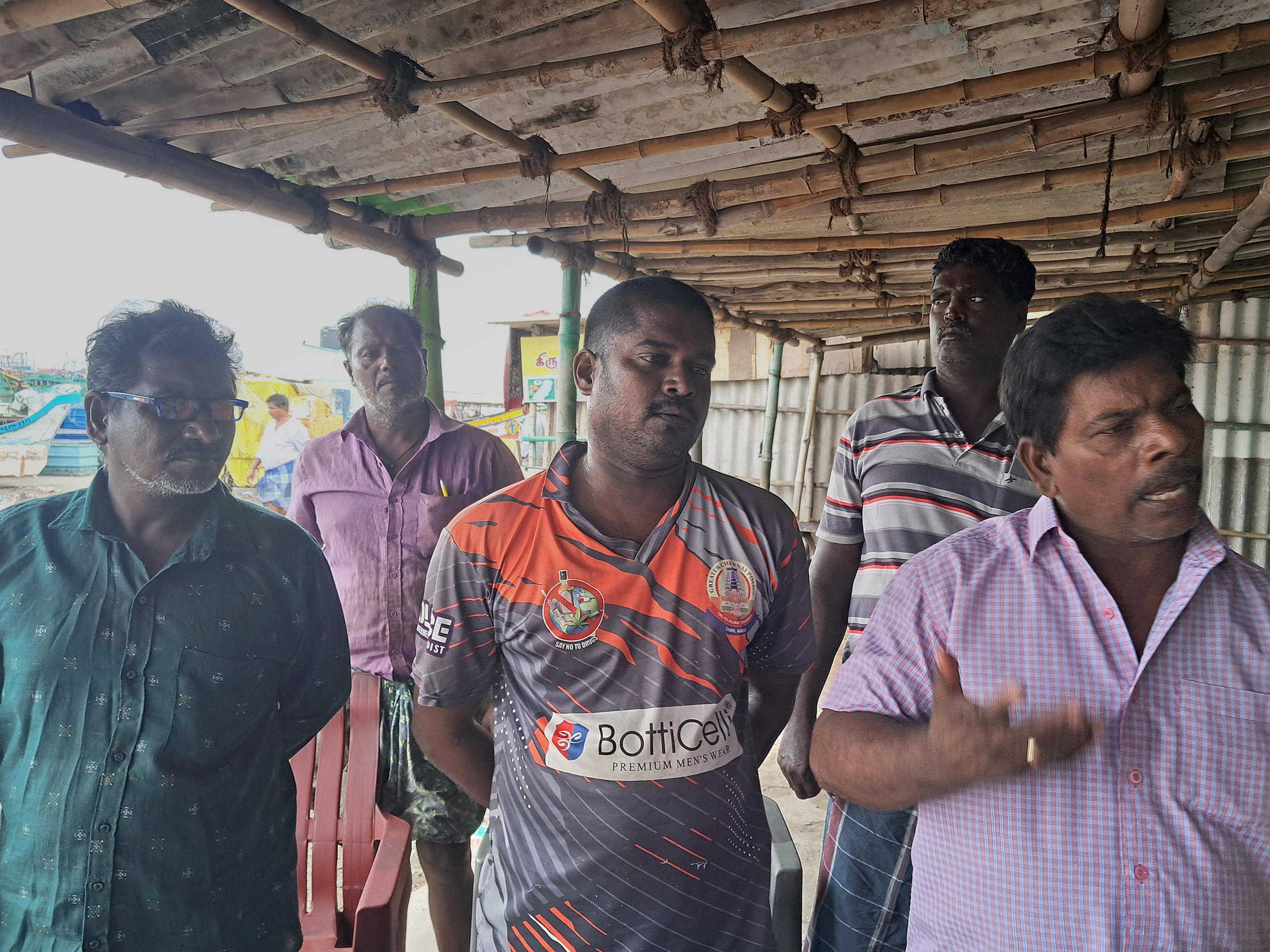 fishers in Kashimedu community