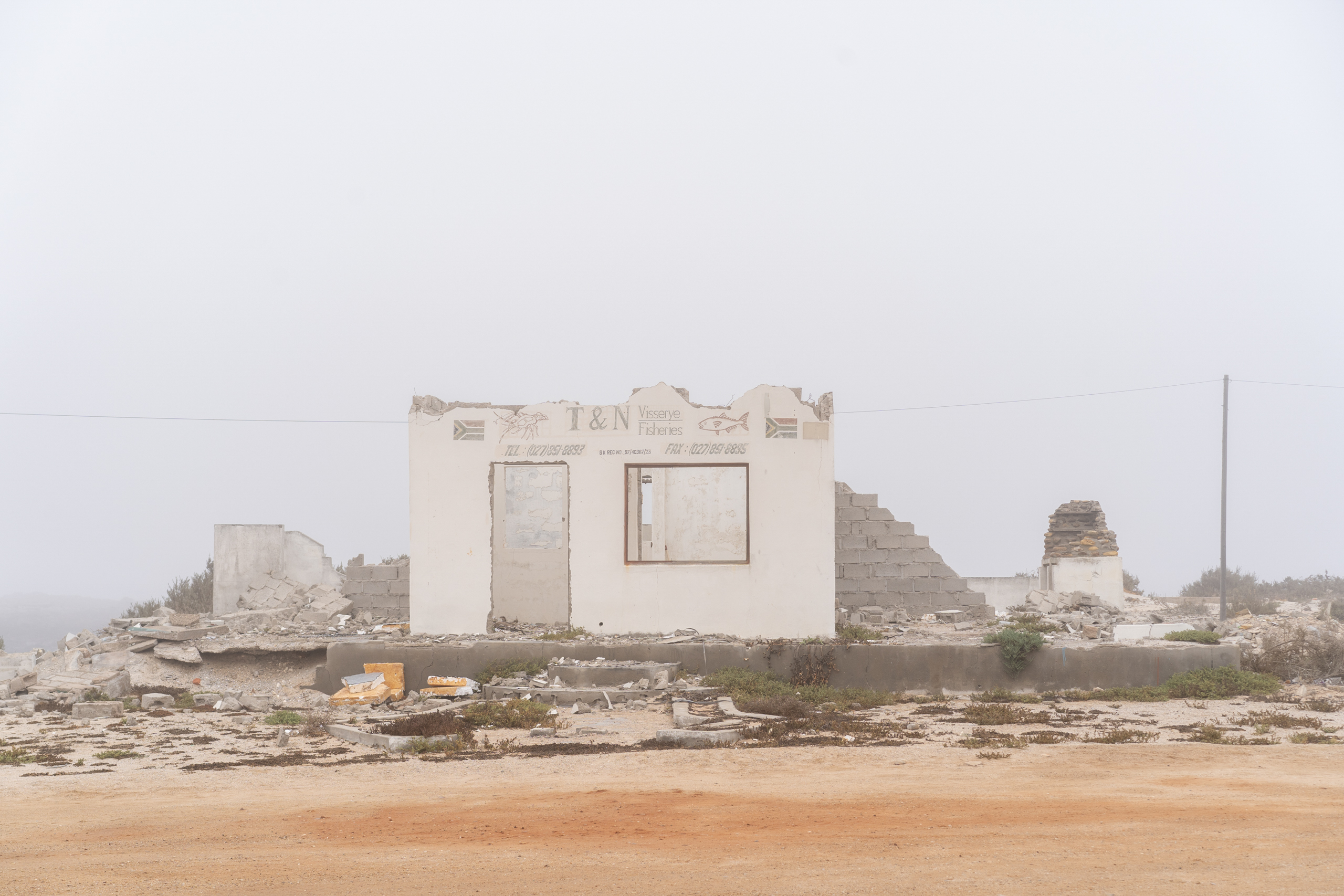 ruins of white building