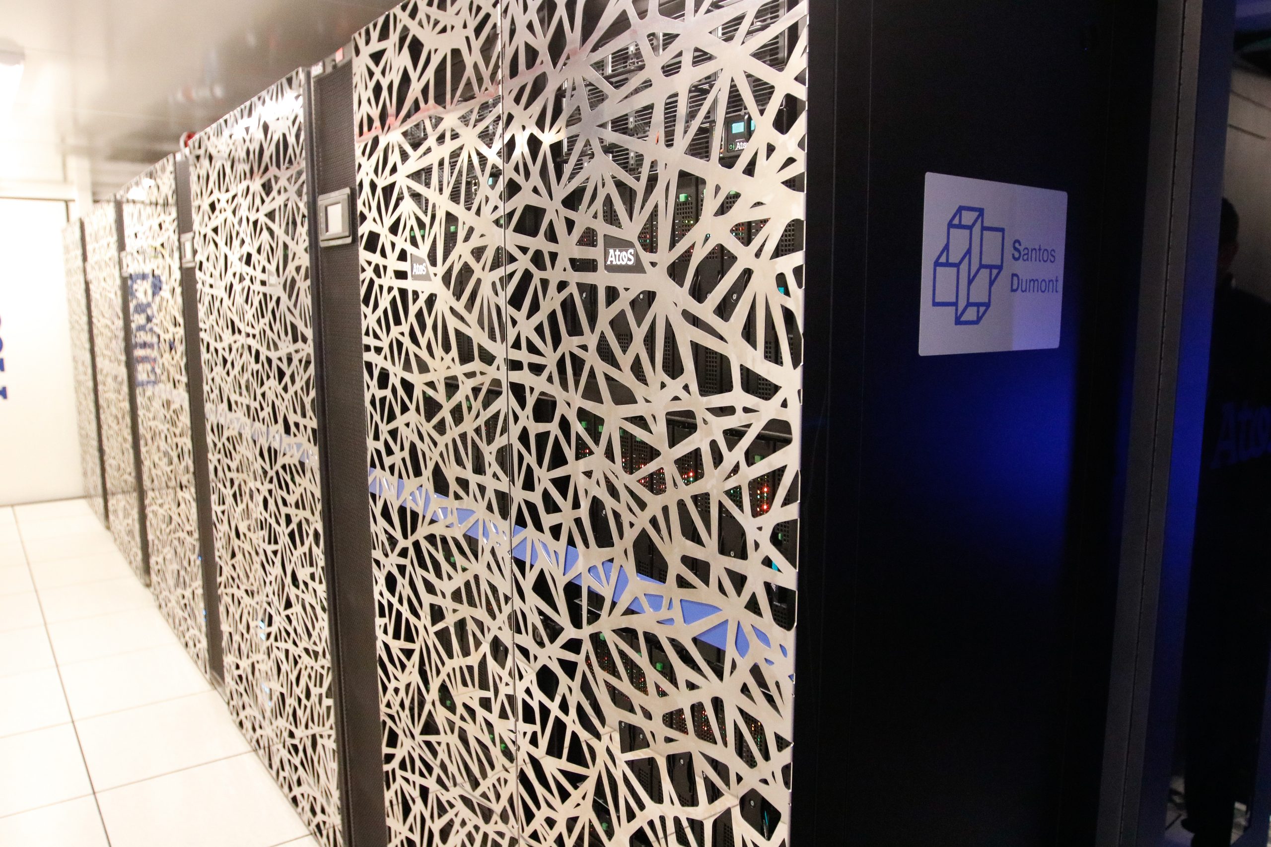 Una supercomputadora en un laboratorio