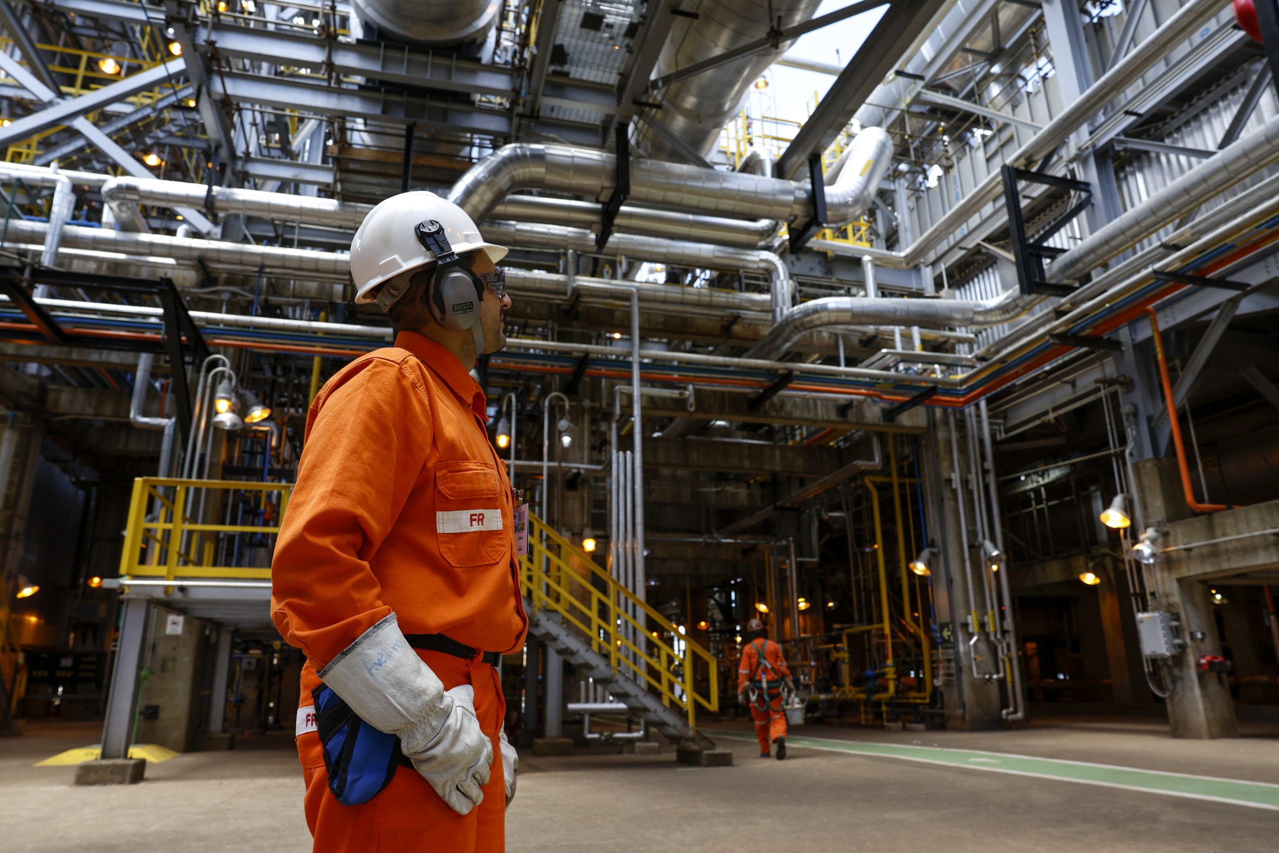 <p>Rodrigo Avelino, project manager at Petrobras’ Abreu e Lima refinery in Pernambuco state, on a technical visit at the plant’s facilities. The Brazilian company has been playing a key role in boosting oil exports over the last decade (Image: Fernando Frazão / Agência Brasil)</p>