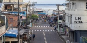 <p>Sete famílias vivem na aldeia de São José do Uruburetama, enquanto o restante da comunidade está dispersa às margens do rio, em áreas acessíveis apenas por barco (Imagem: Raphael Tavares / Dialogue Earth)</p>