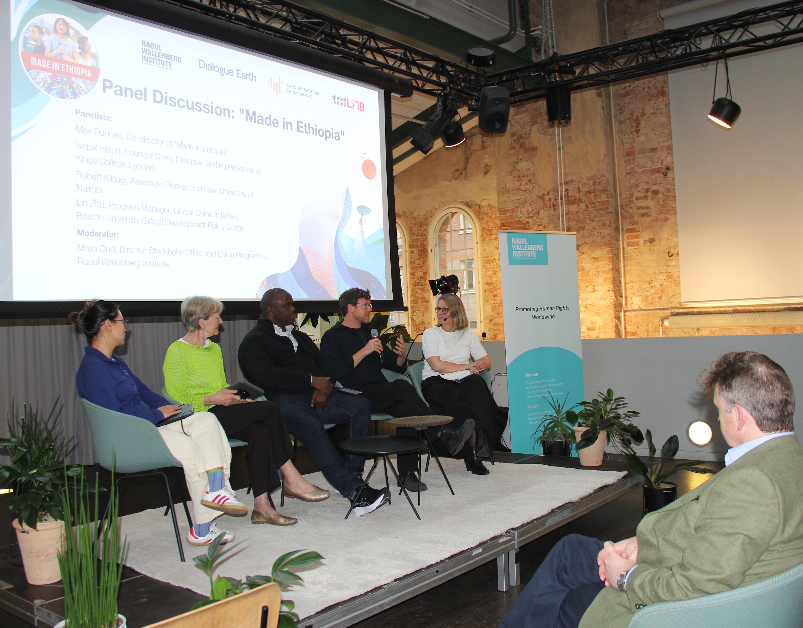 A panel discussion titled "Made in Ethiopia," featuring various experts