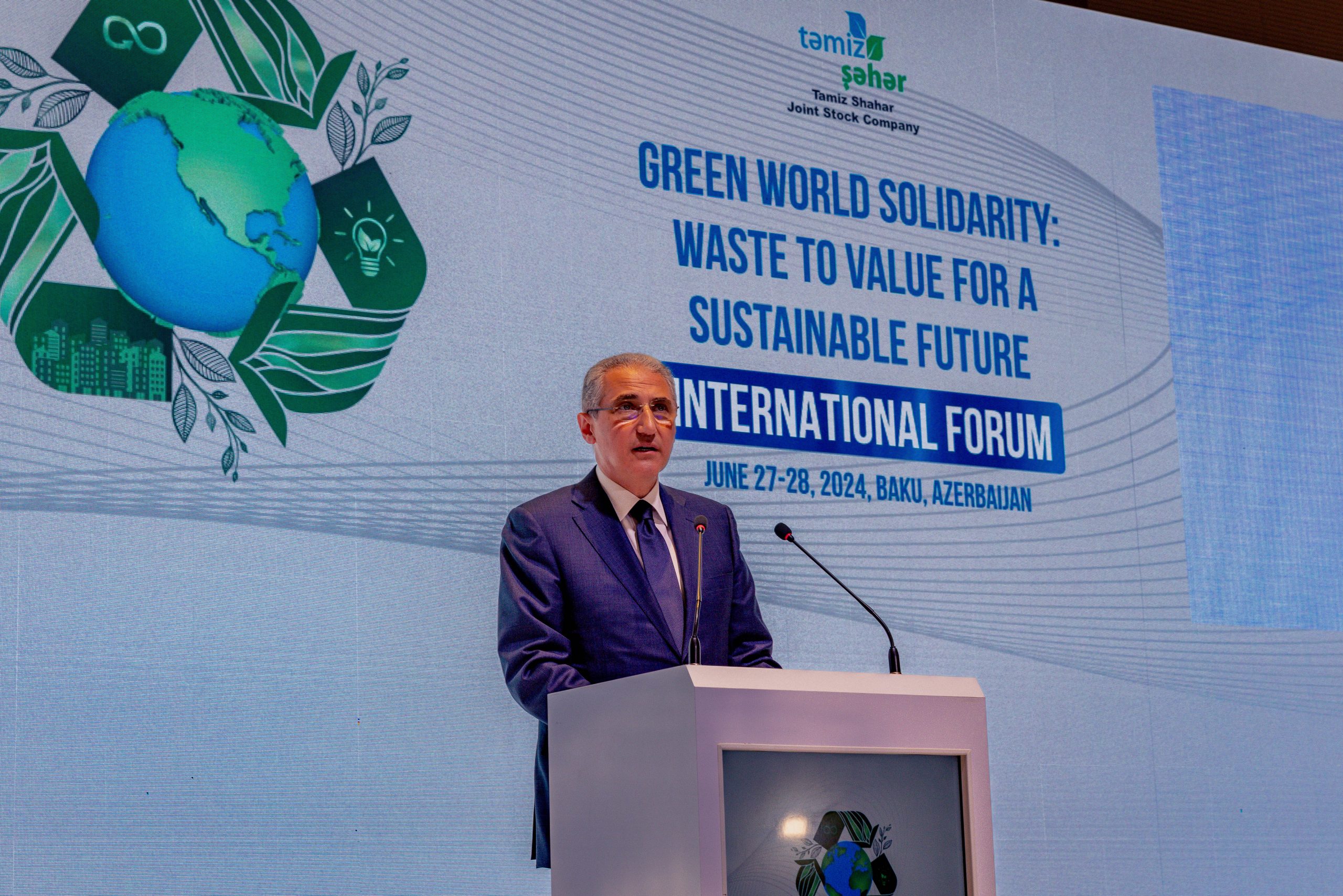 El presidente de la COP29, Mukhtar Babayev