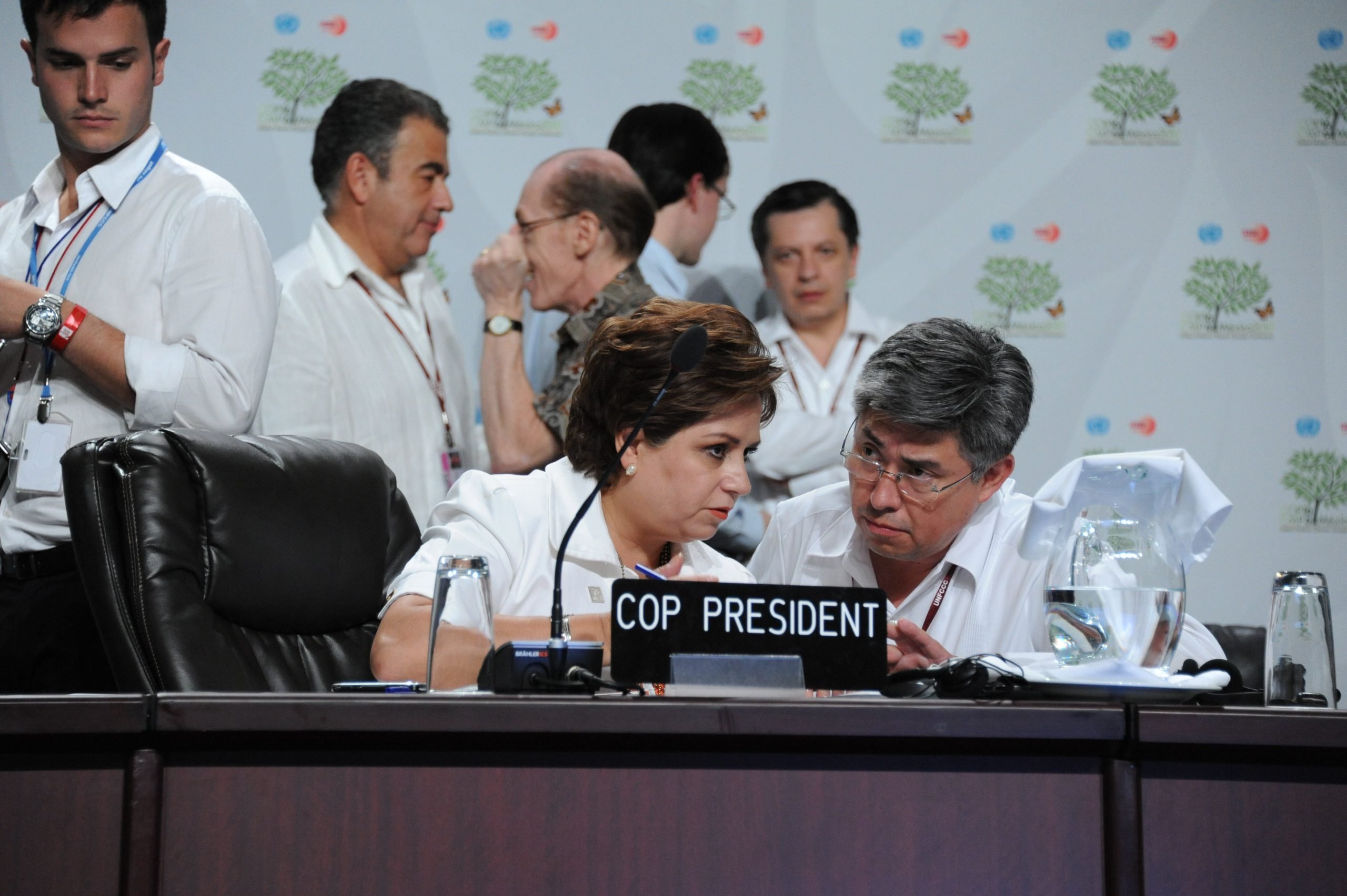 Patricia Espinosa, presidente da COP16, comandou a conferência realizada em Cancún, no México