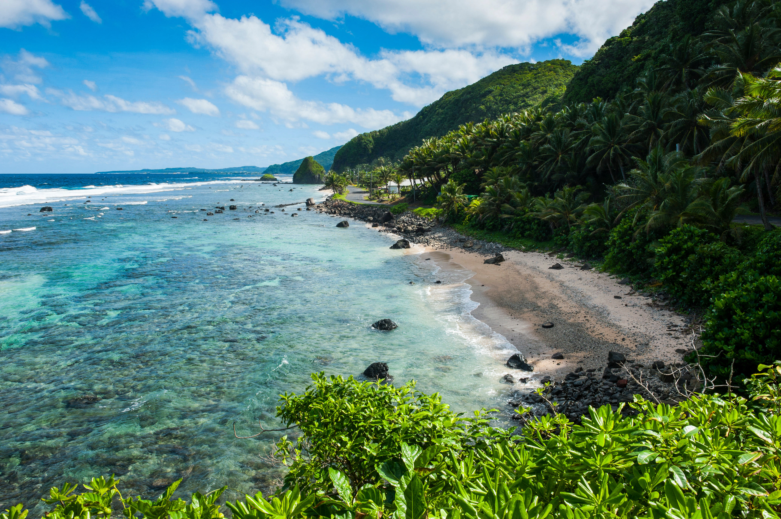 <p>The island of Tutuila in American Samoa (Image: <span id="automationNormalName">Michael Runkel / Alamy)</span></p>