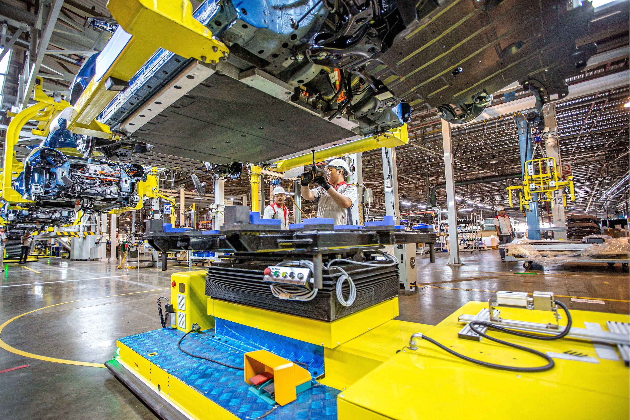 <p>A factory belonging to Great Wall Motor in Rayong, Thailand (Image: Wang Teng / Xinhua / Alamy)</p>