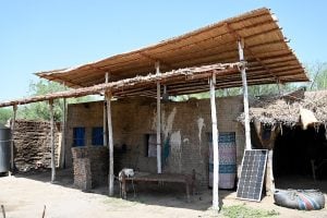 A house with double roof
