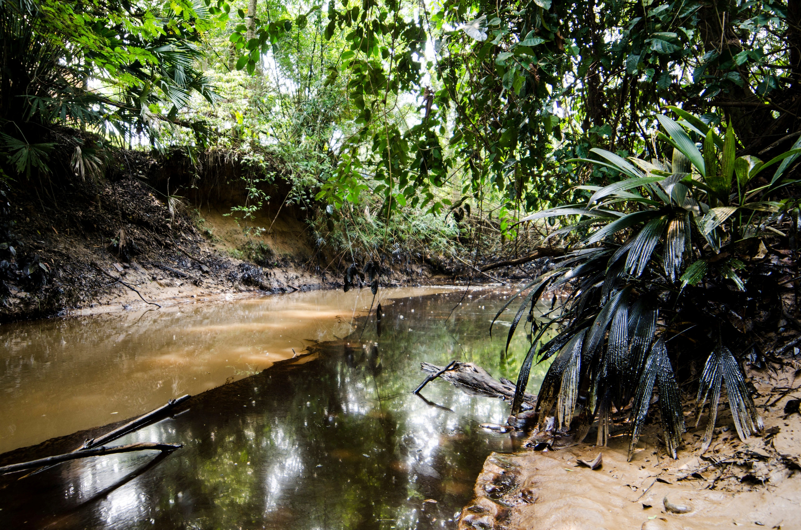 Vazamento de óleo perto de Barrancabermeja