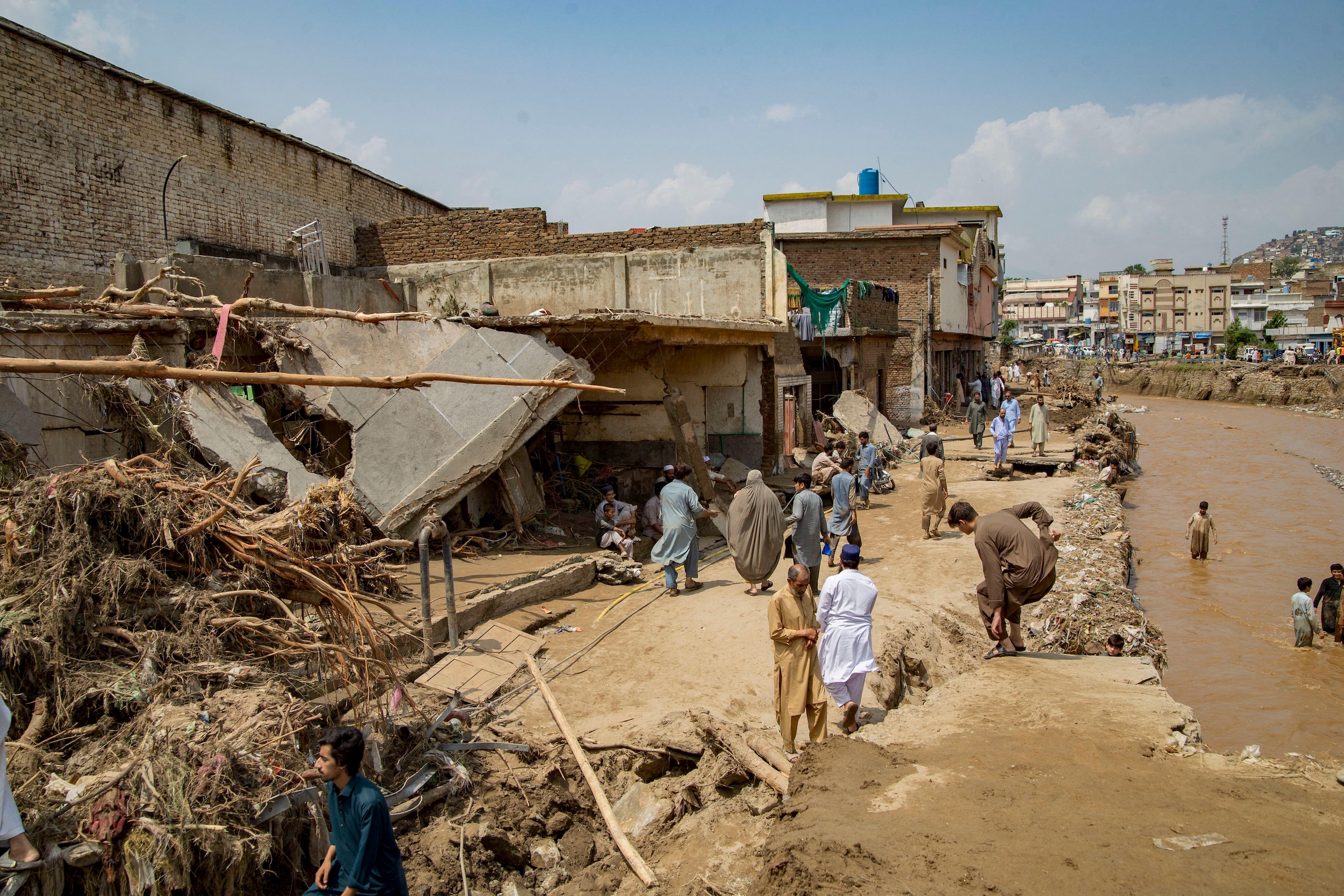 <p>The floods of August 2025, which claimed over a thousand lives in Pakistan, carried particularly high risks for those living with HIV (Image: Kamran Khan / Alamy)</p>