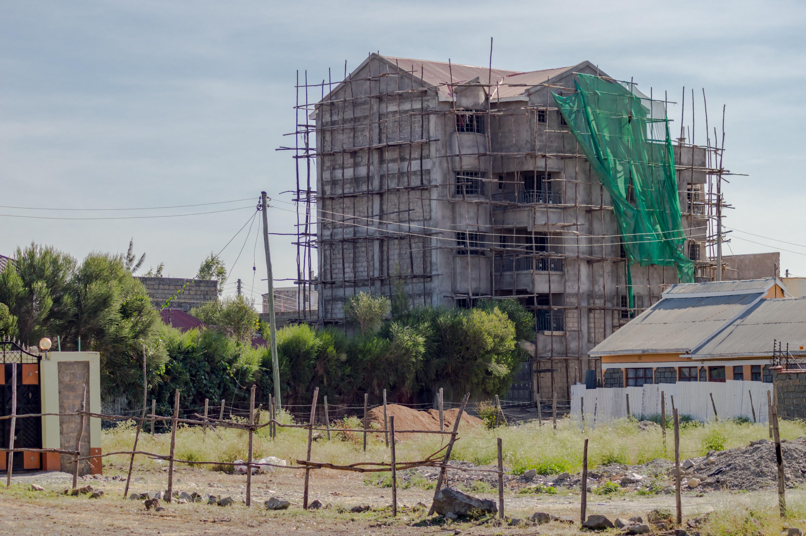multi storey building under construction